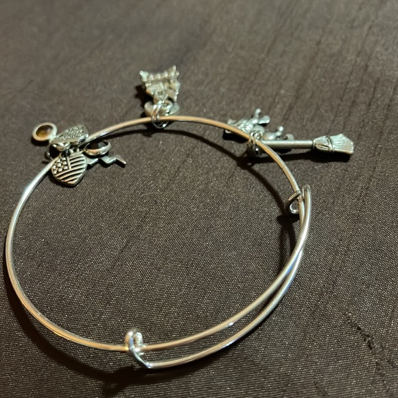 Super cute and stylish silver charm bracelet handmade in the USA. Adjustable - Picture 3 of 3